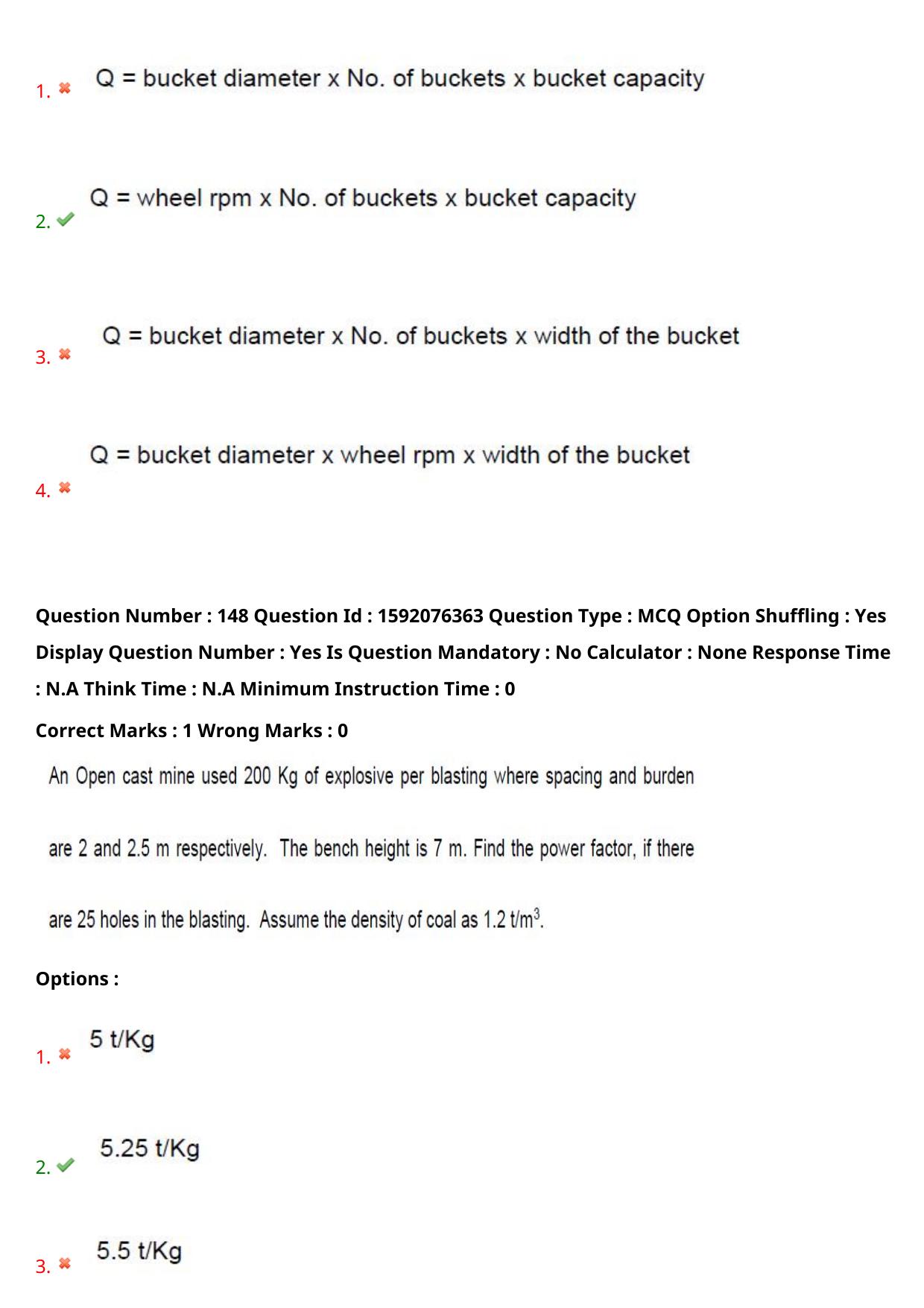 TS ECET 2023 Mining Engineering Question Paper - Page 99