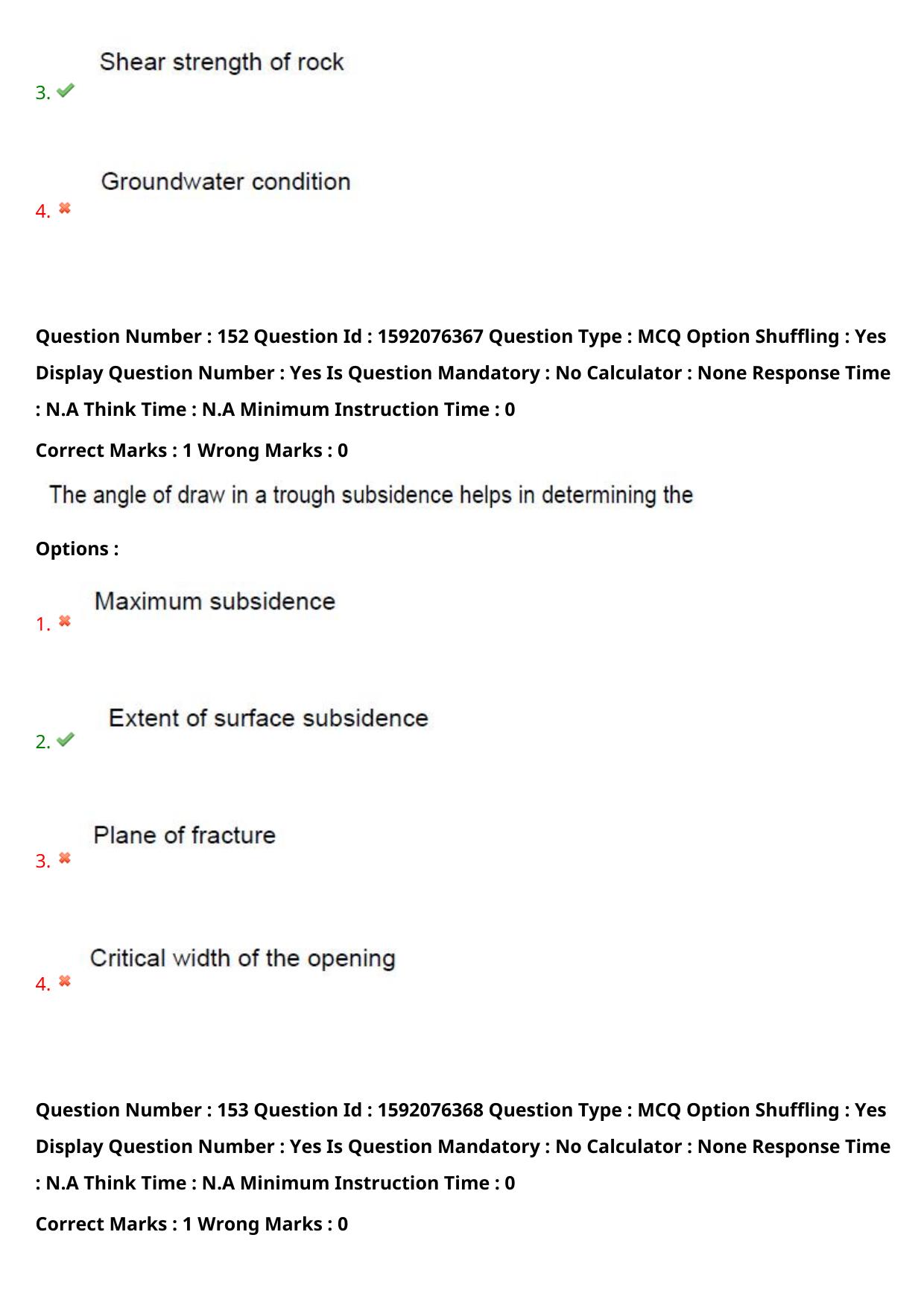 TS ECET 2023 Mining Engineering Question Paper - Page 102