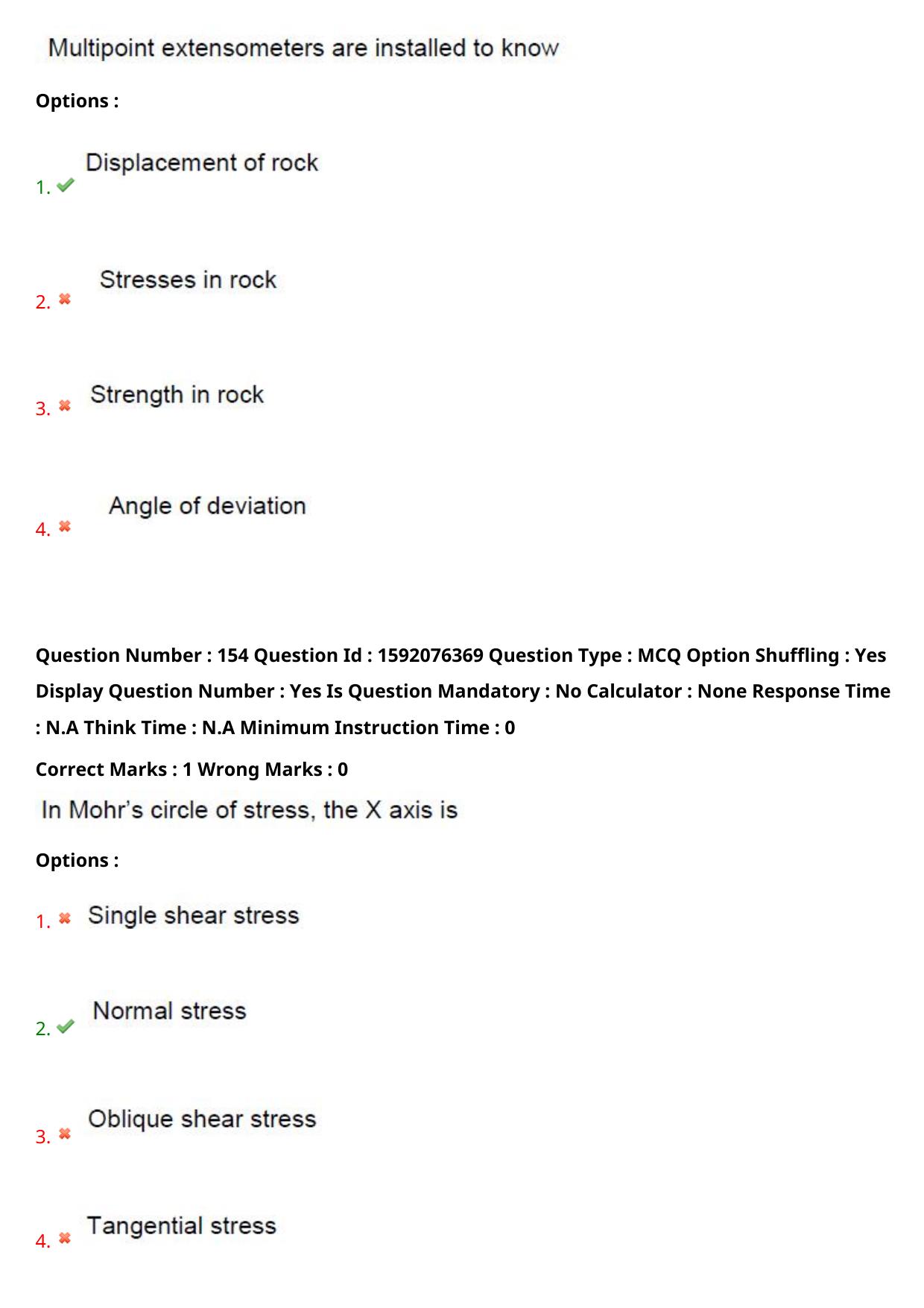 TS ECET 2023 Mining Engineering Question Paper - Page 103