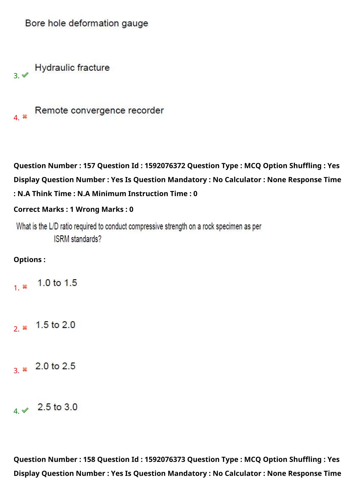 TS ECET 2023 Mining Engineering Question Paper - Page 105