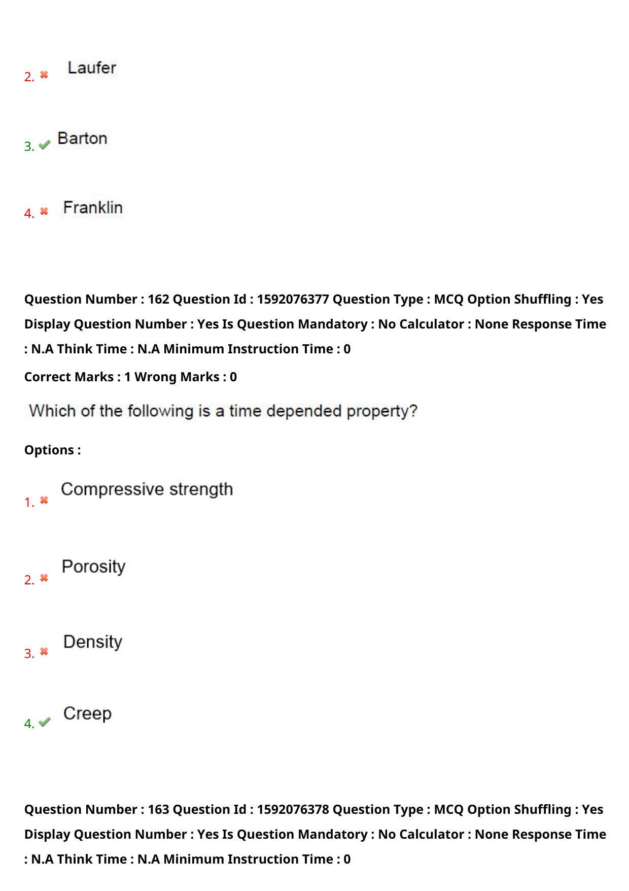 TS ECET 2023 Mining Engineering Question Paper - Page 108