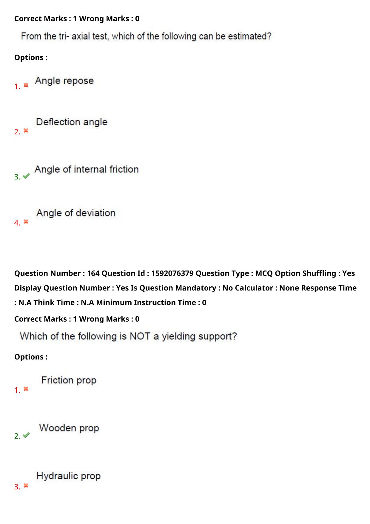 TS ECET 2023 Mining Engineering Question Paper - Page 109