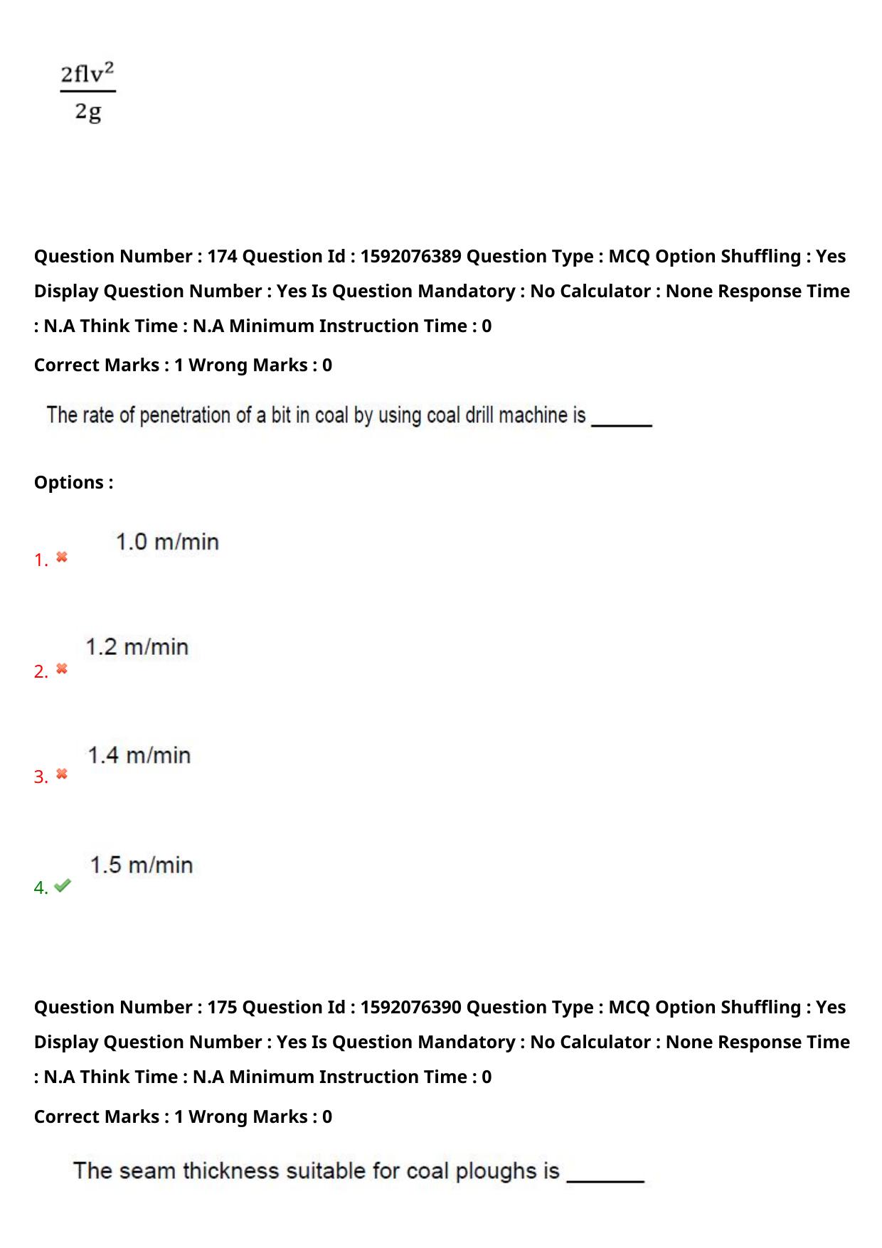 TS ECET 2023 Mining Engineering Question Paper - Page 116