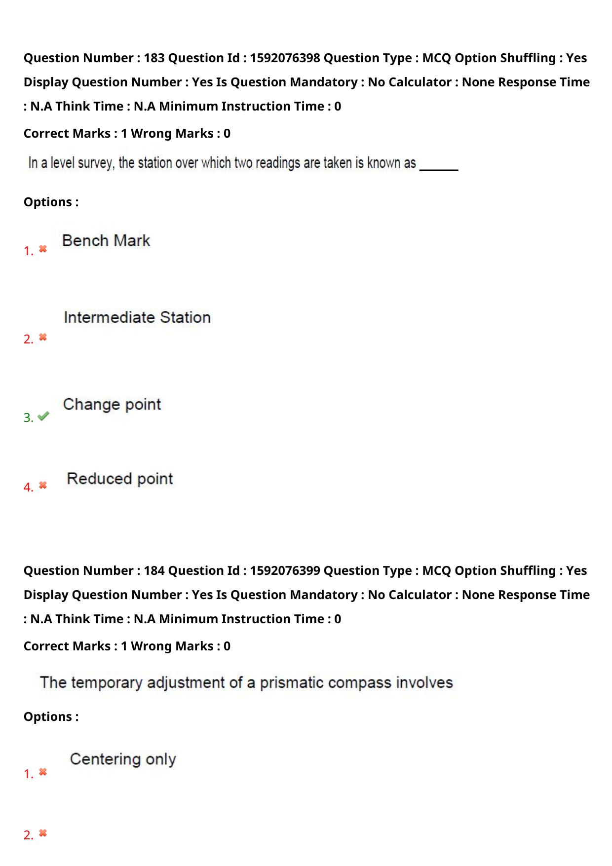 TS ECET 2023 Mining Engineering Question Paper - Page 122