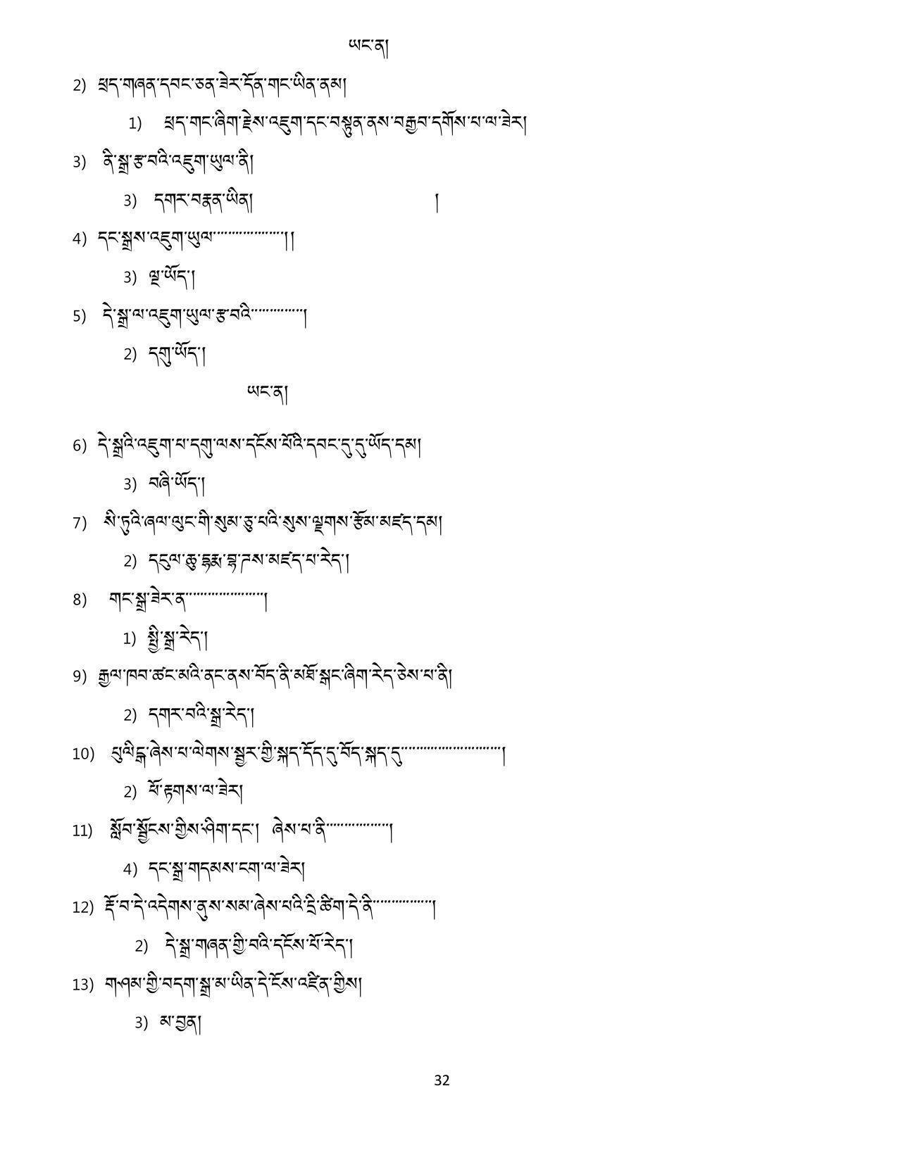 CBSE Class 10 Tibetan Marking Scheme and Solutions 2021-22 - Page 4