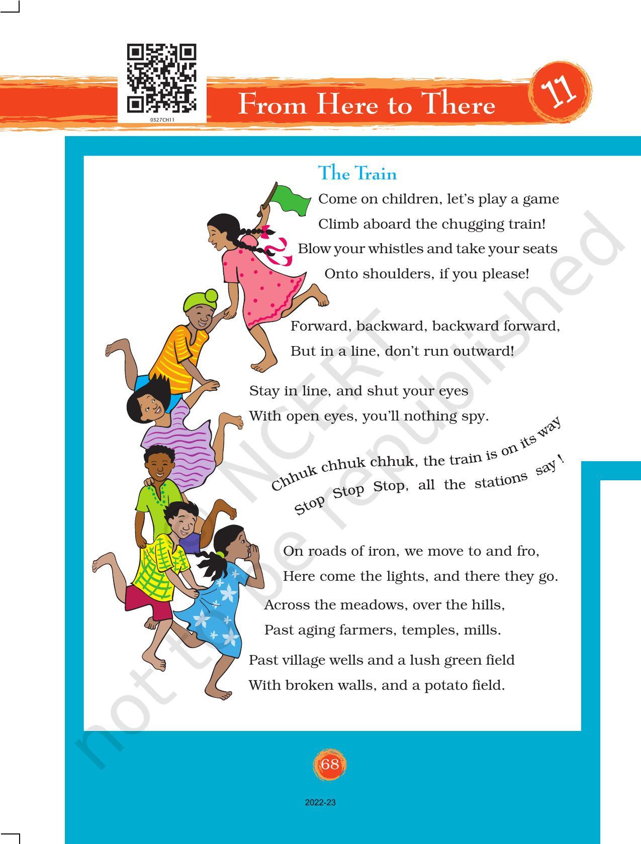 NCERT Book for Class 3 EVS Chapter 11-From Here to There - Page 1