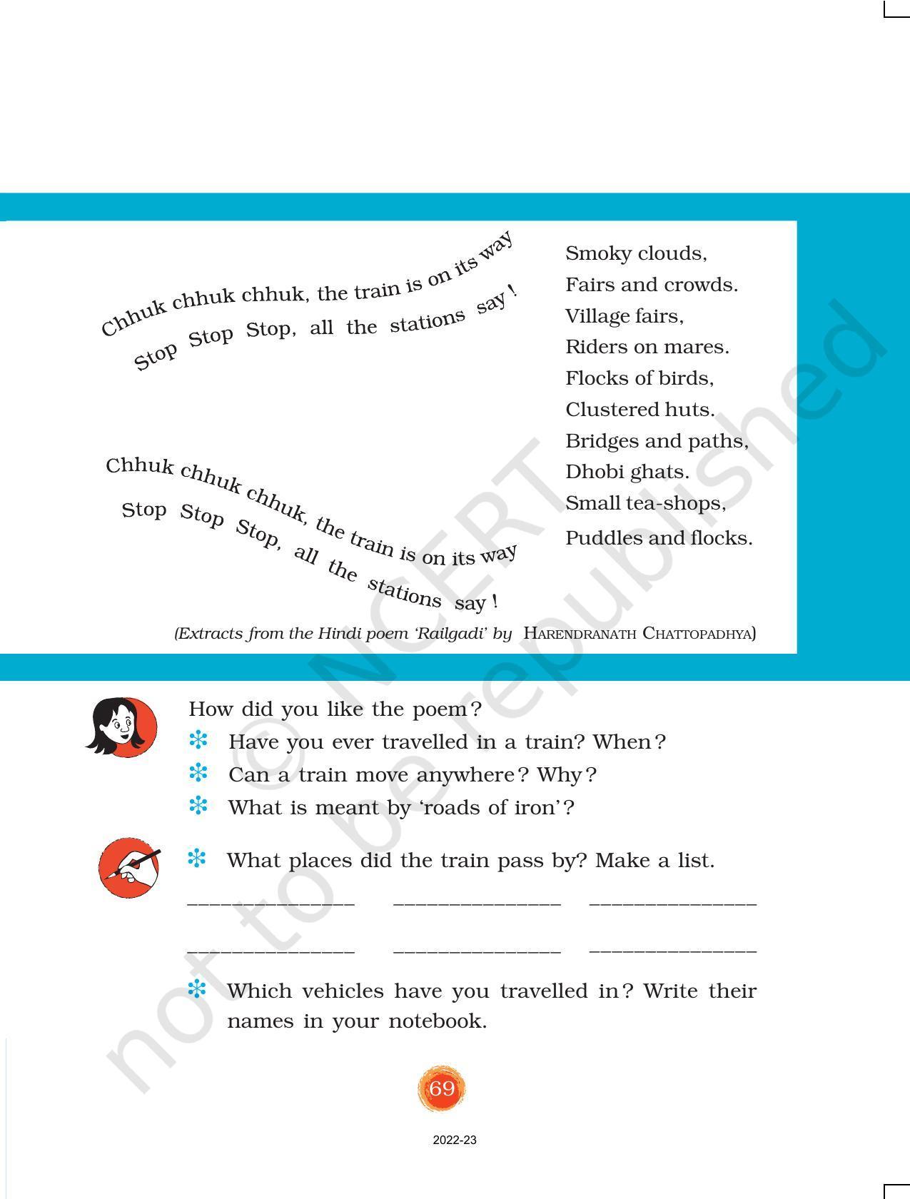 NCERT Book for Class 3 EVS Chapter 11-From Here to There - Page 2