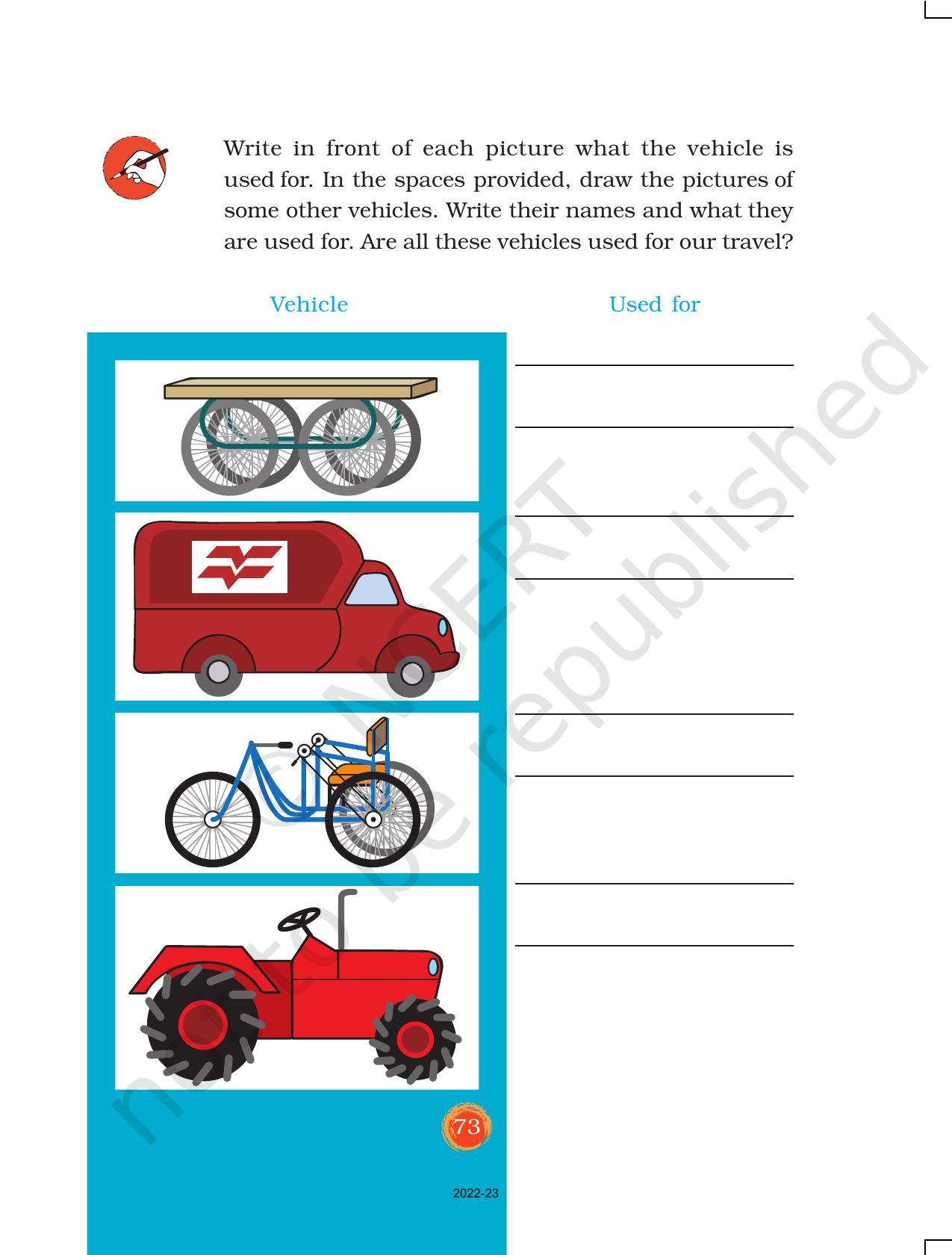 NCERT Book for Class 3 EVS Chapter 11-From Here to There - Page 6