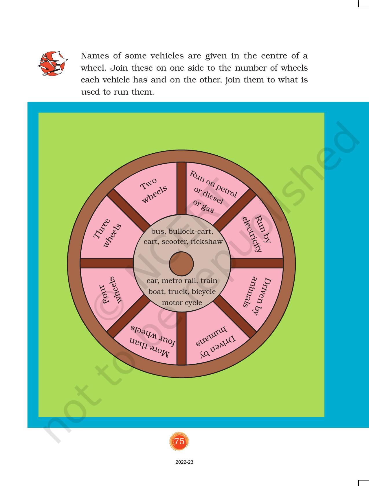 NCERT Book for Class 3 EVS Chapter 11-From Here to There - Page 8