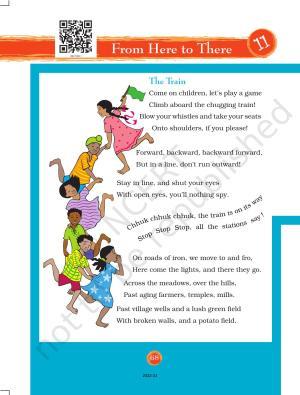 NCERT Book for Class 3 EVS Chapter 11-From Here to There