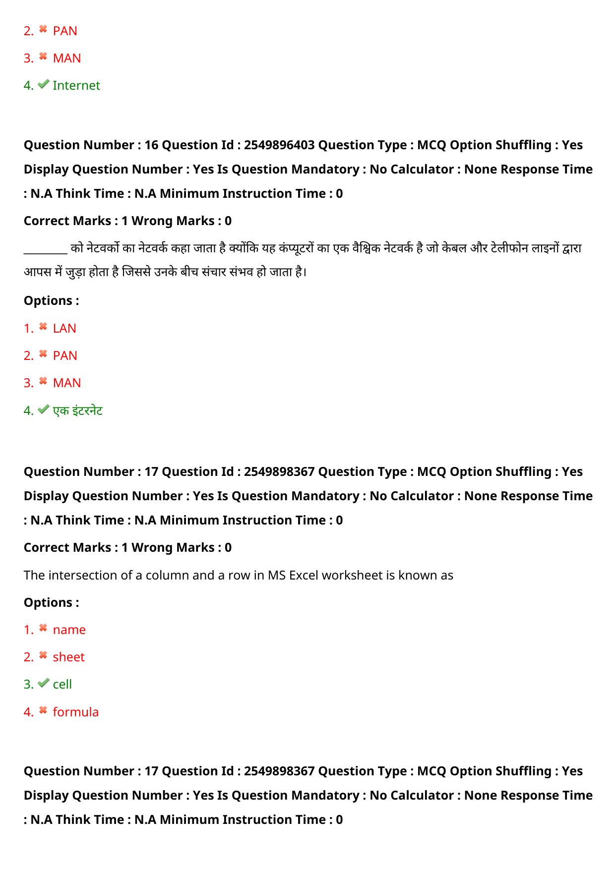 MP CPCT 30 July 2022 Question Paper Shift 2 - Page 15