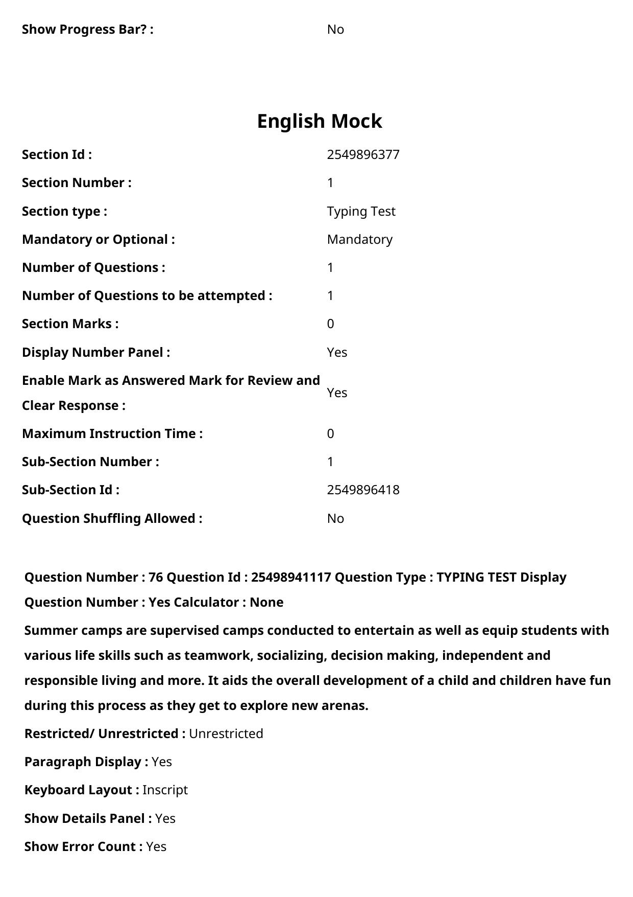 MP CPCT 30 July 2022 Question Paper Shift 2 - Page 68