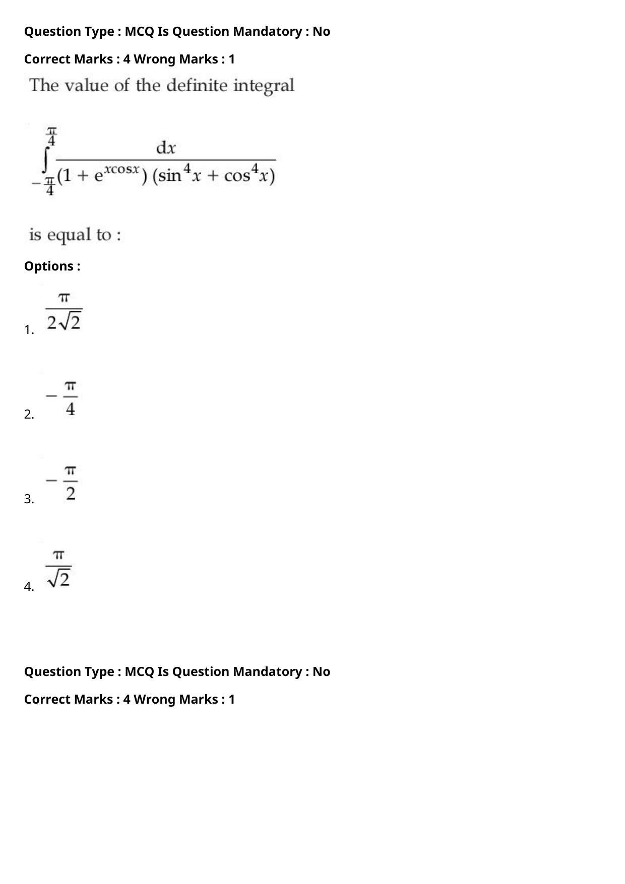 JEE Mains 2021: BTech Malayalam (Shift 1) 27-07-2021 Question Paper - Page 107