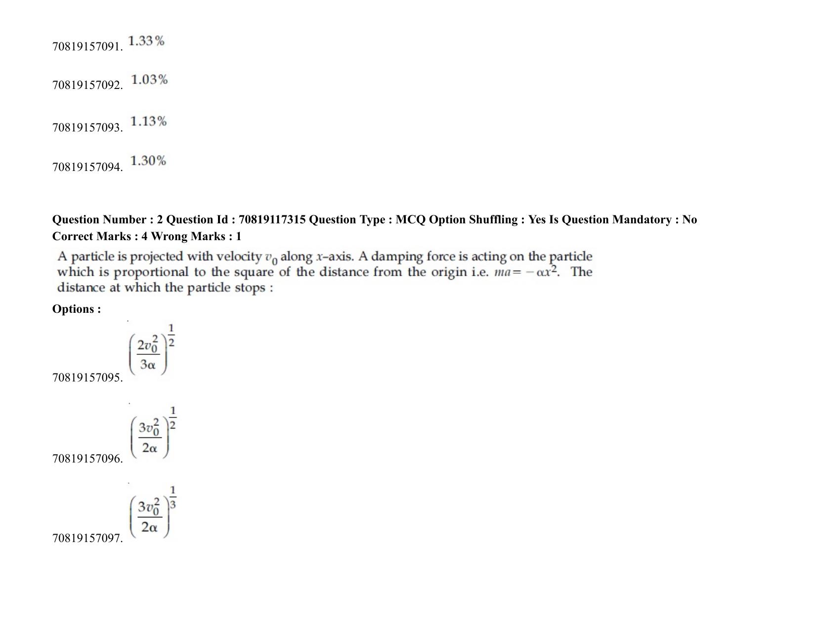 JEE Mains 2021: BTech ETE (Shift 2) 24-02-2021 Question Paper - Page 3