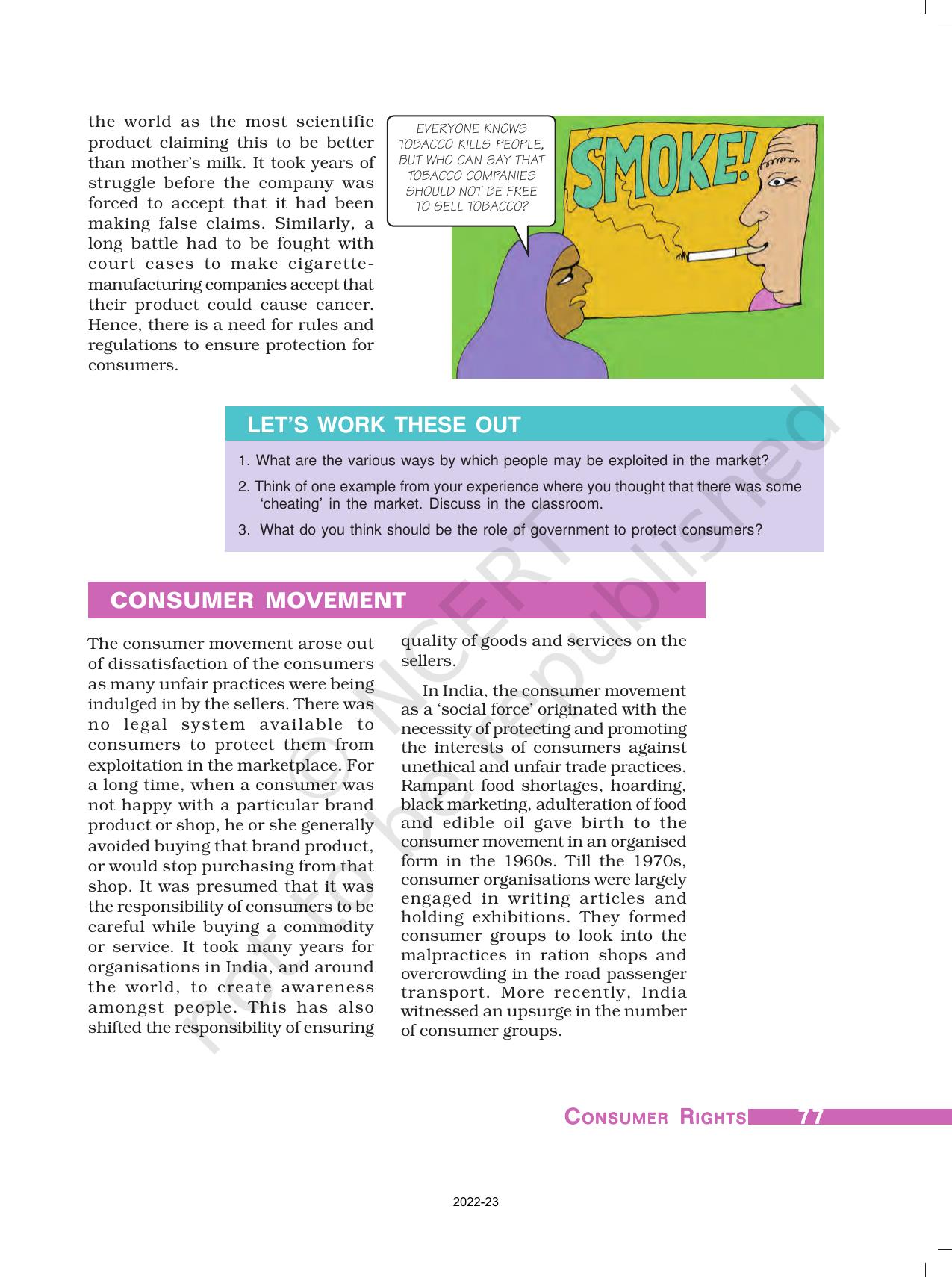 NCERT Book for Class 10 Economics Chapter 5 Consumer Rights - Page 4