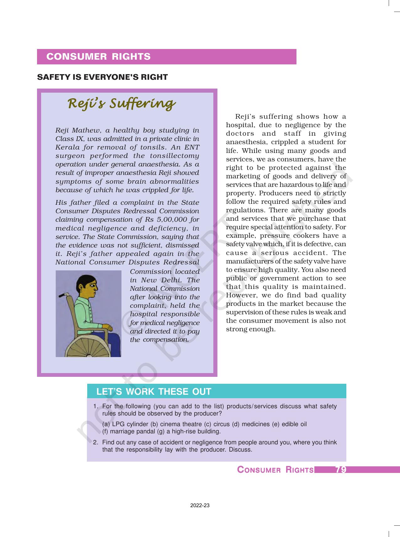 NCERT Book for Class 10 Economics Chapter 5 Consumer Rights - Page 6