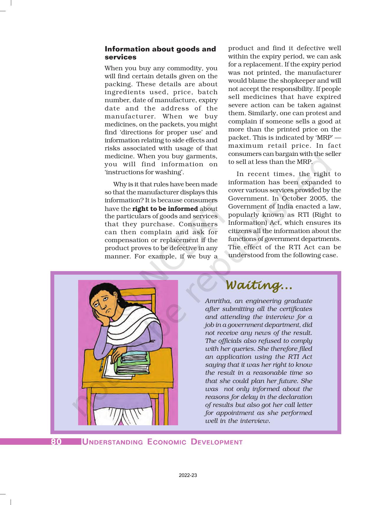 NCERT Book for Class 10 Economics Chapter 5 Consumer Rights - Page 7