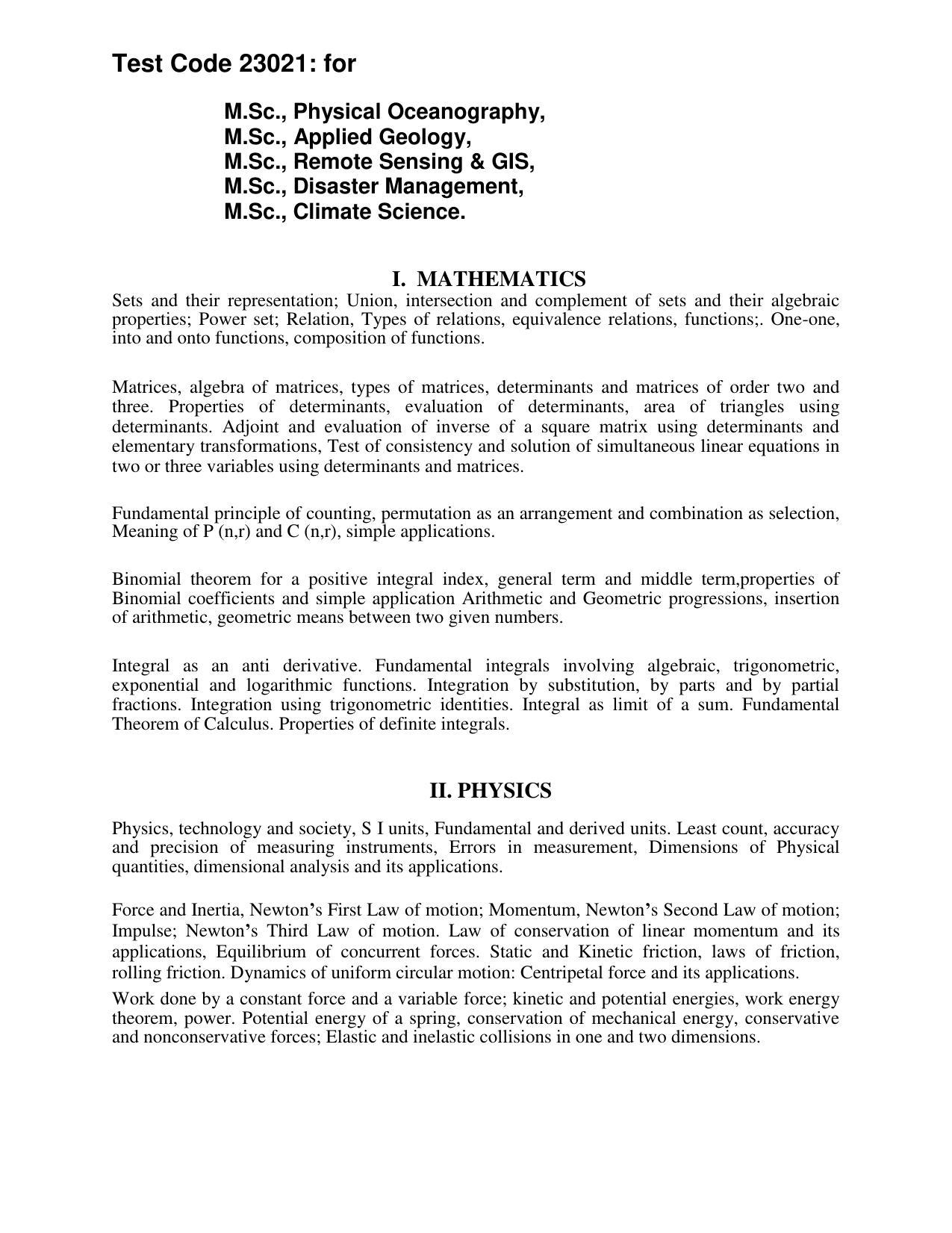 KUFOS Syllabus  - Page 3