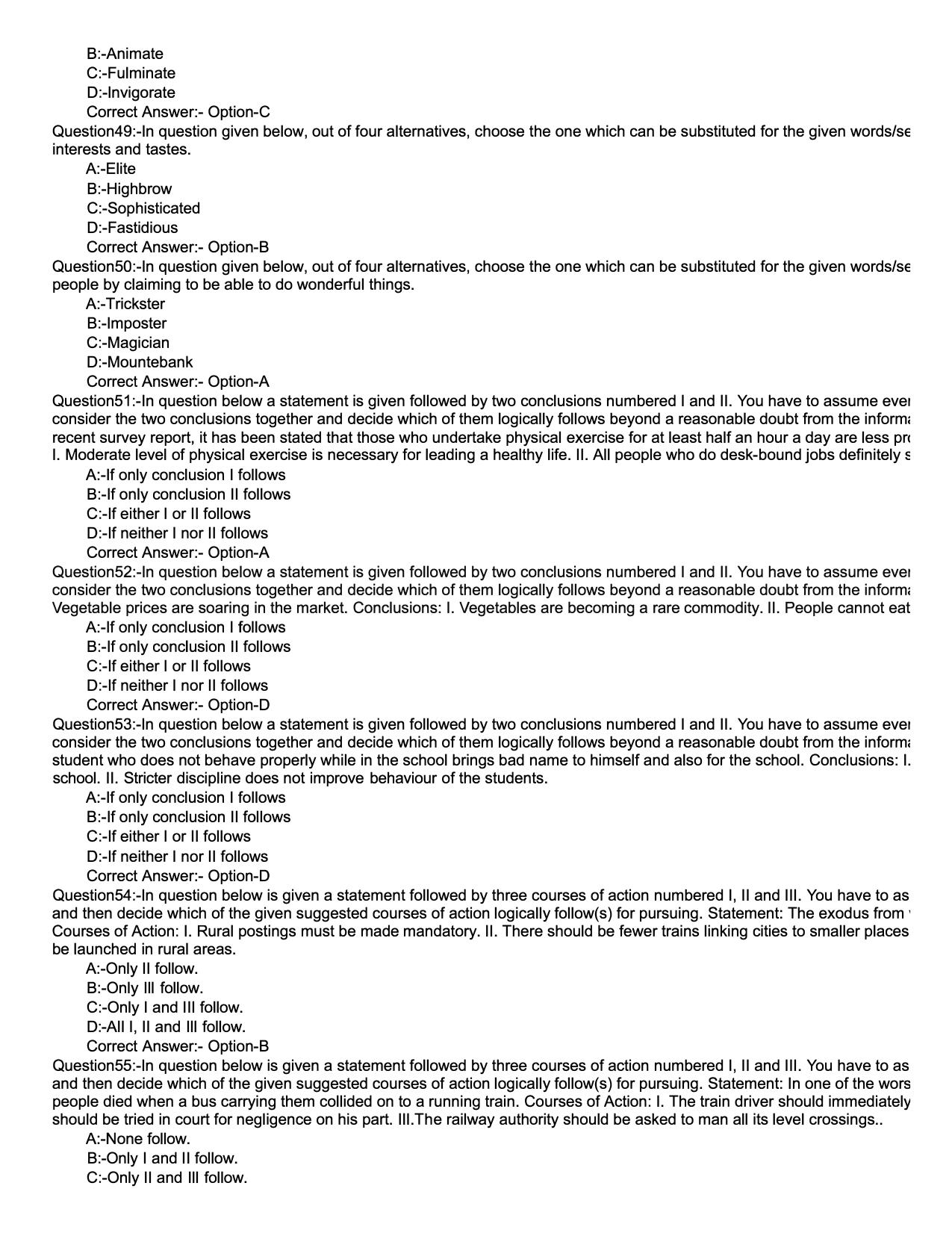 KMAT 2021 Question Papers with Answer key - Page 8
