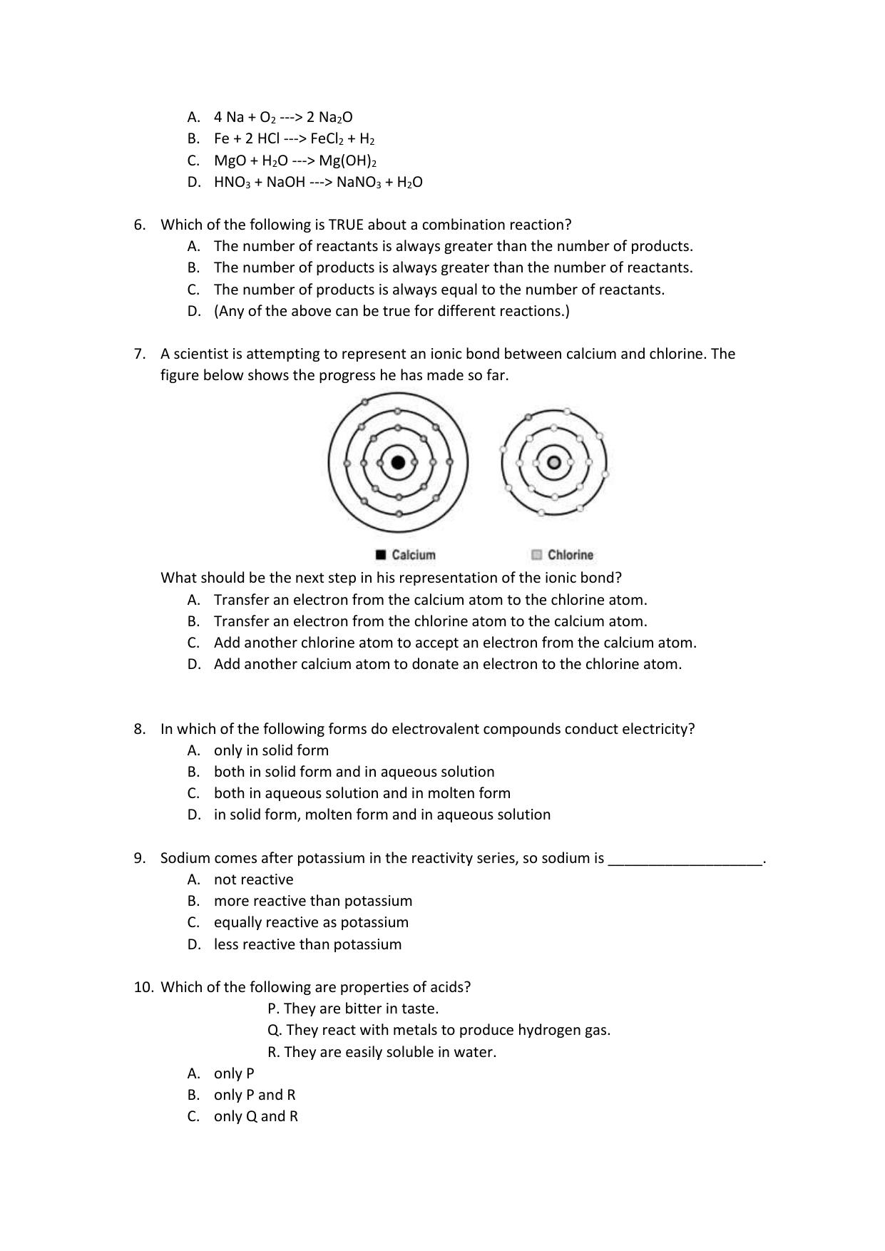 CBSE Class 10 Science Practice Questions 2021-22 - Page 2