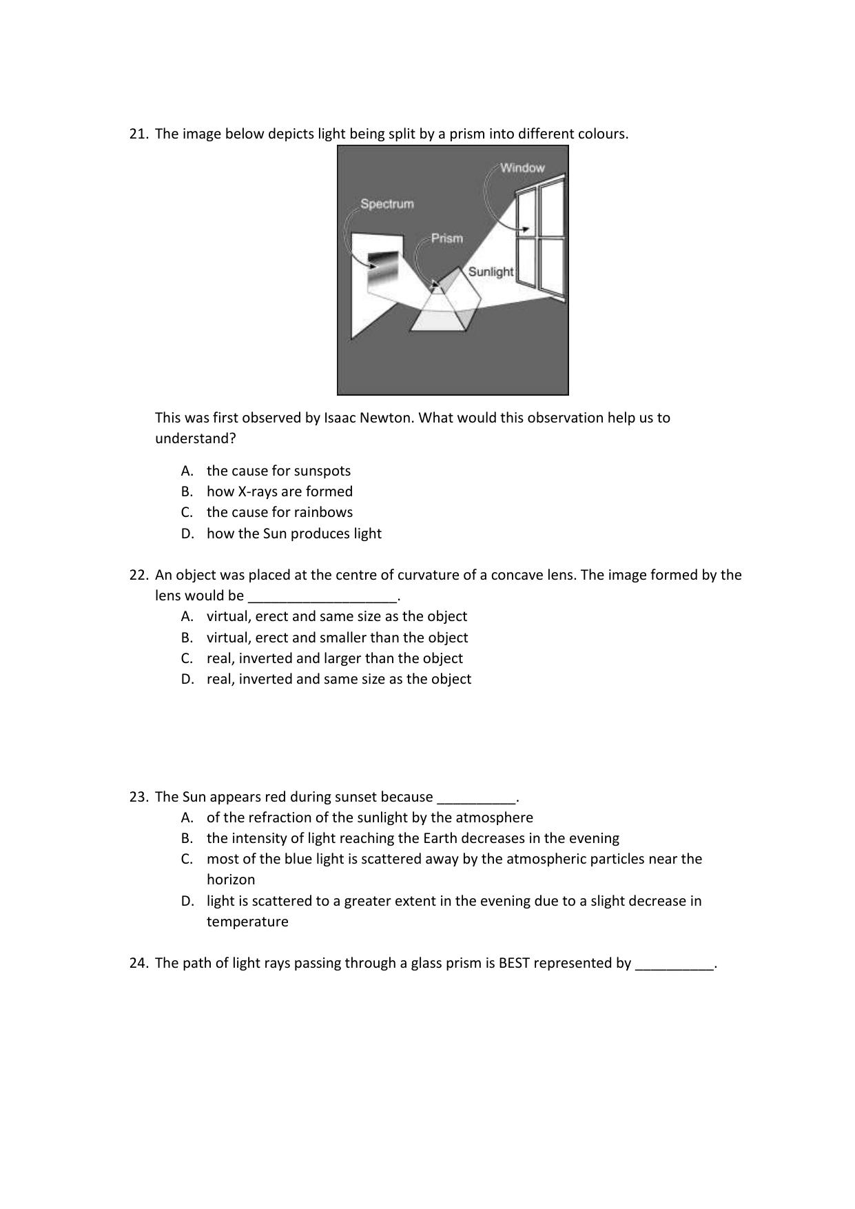 CBSE Class 10 Science Practice Questions 2021-22 - Page 6