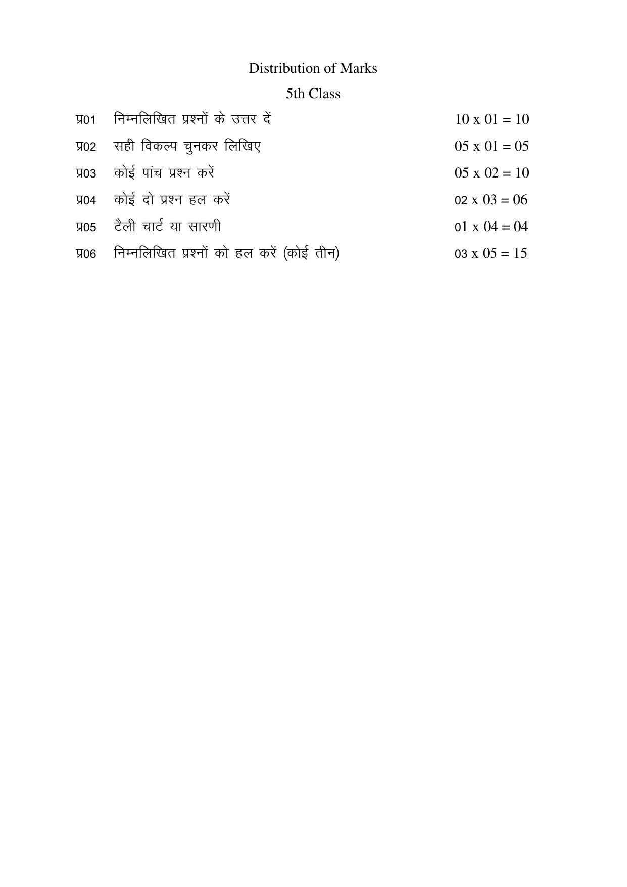 HPBOSE Class 5 Sample Question Papers - Page 4