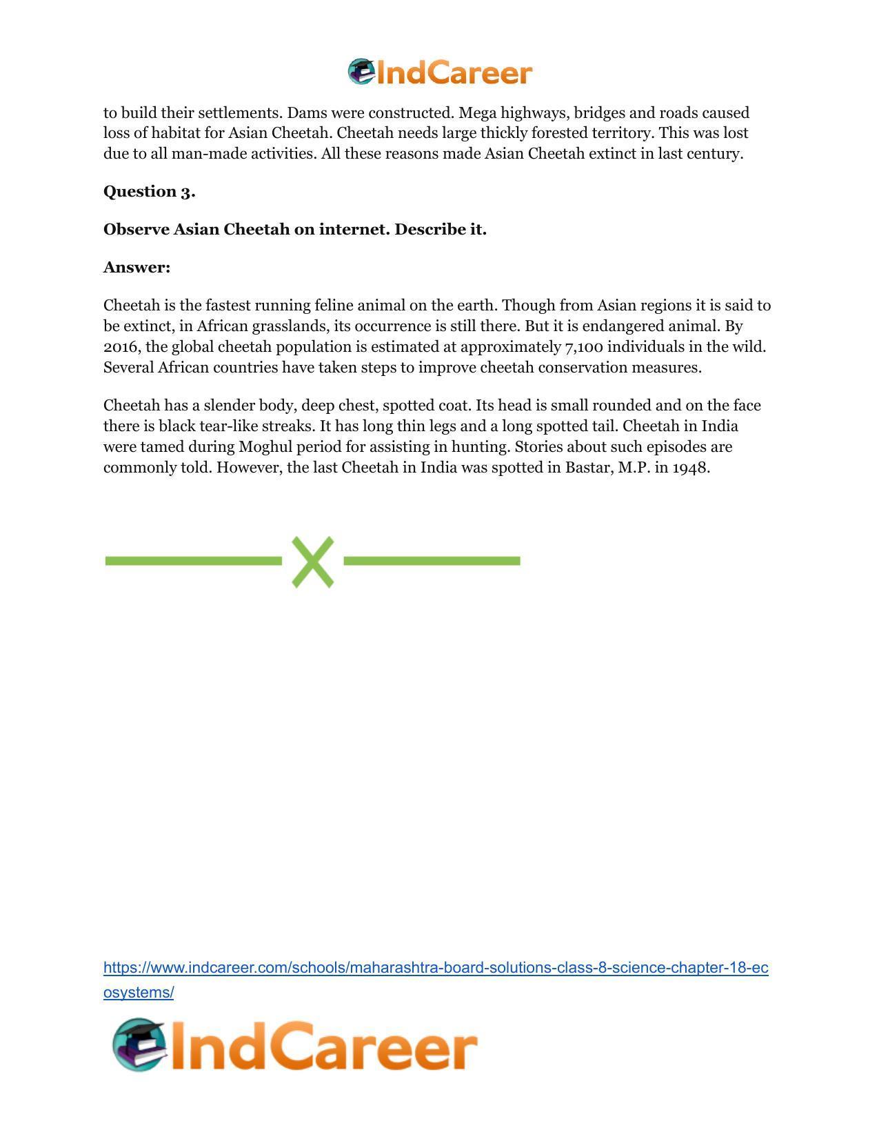Maharashtra Board Solutions Class 8-Science: Chapter 18- Ecosystems - Page 29