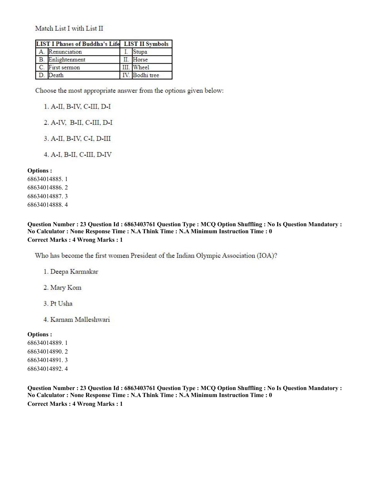 CUET PG 2023: Public Health Eng. Shift 2 (05-06-2023) Question Paper - Page 25