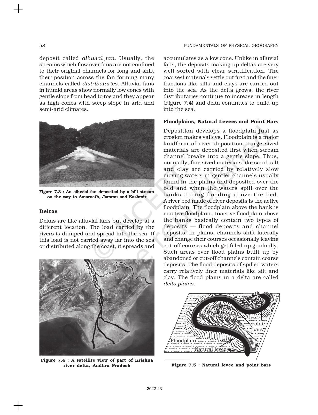 NCERT Book for Class 11 Geography (Part-I) Chapter 7 Landforms and their Evolution - Page 4