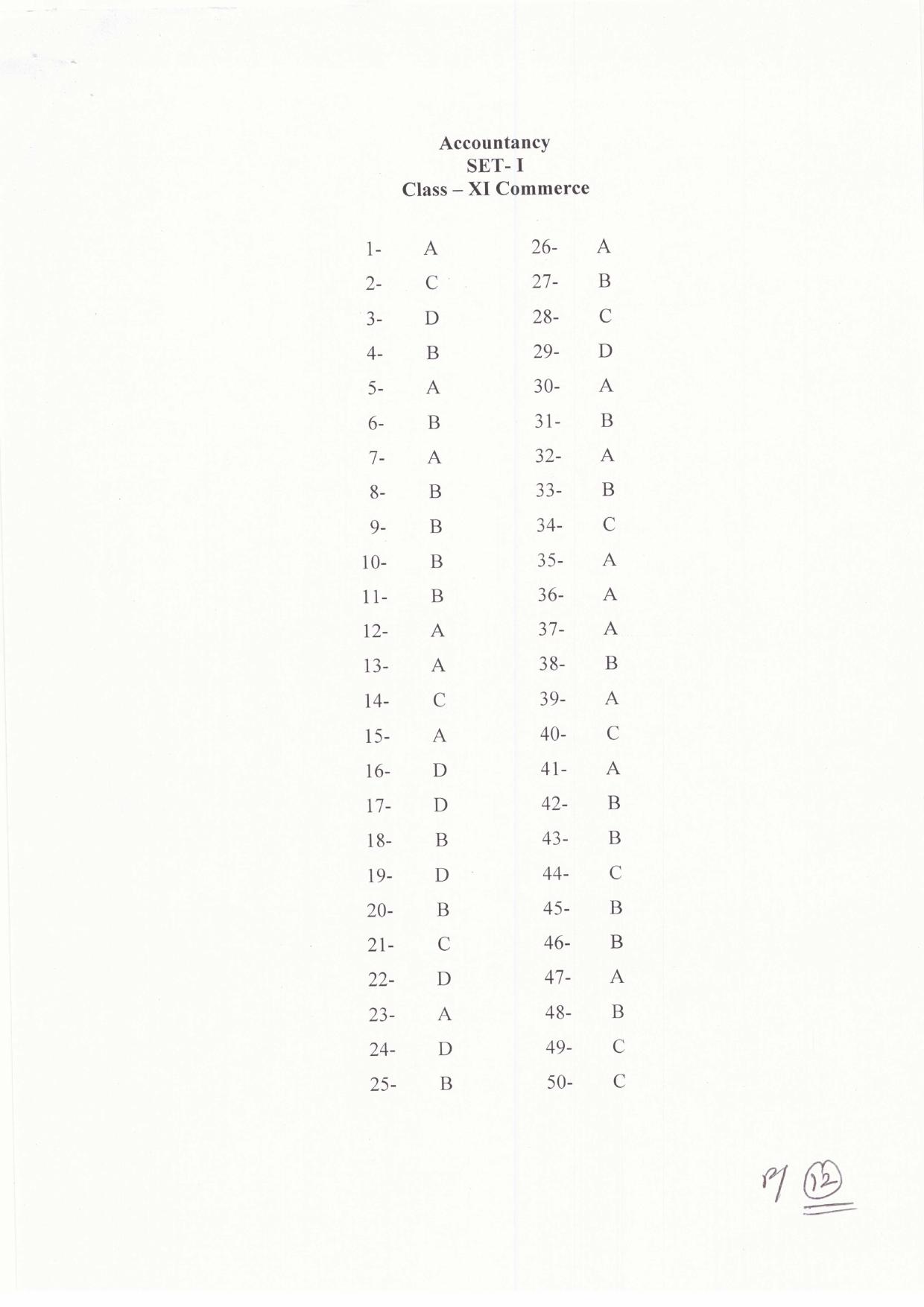 JAC Board Class 11th 2019 ACCOUNTANCY SET-1 Model Paper - Page 12