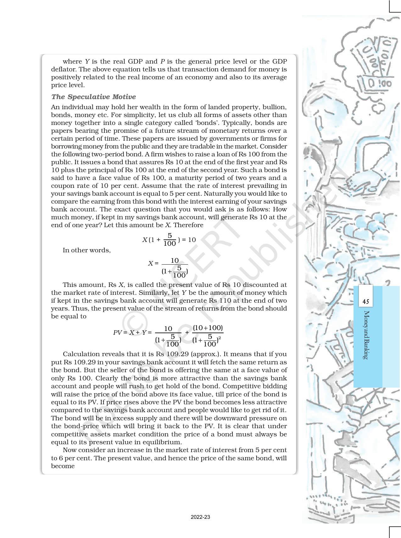 NCERT Book for Class 12 Economics (Macroeconomics) Chapter 3 Money and Banking - Page 10