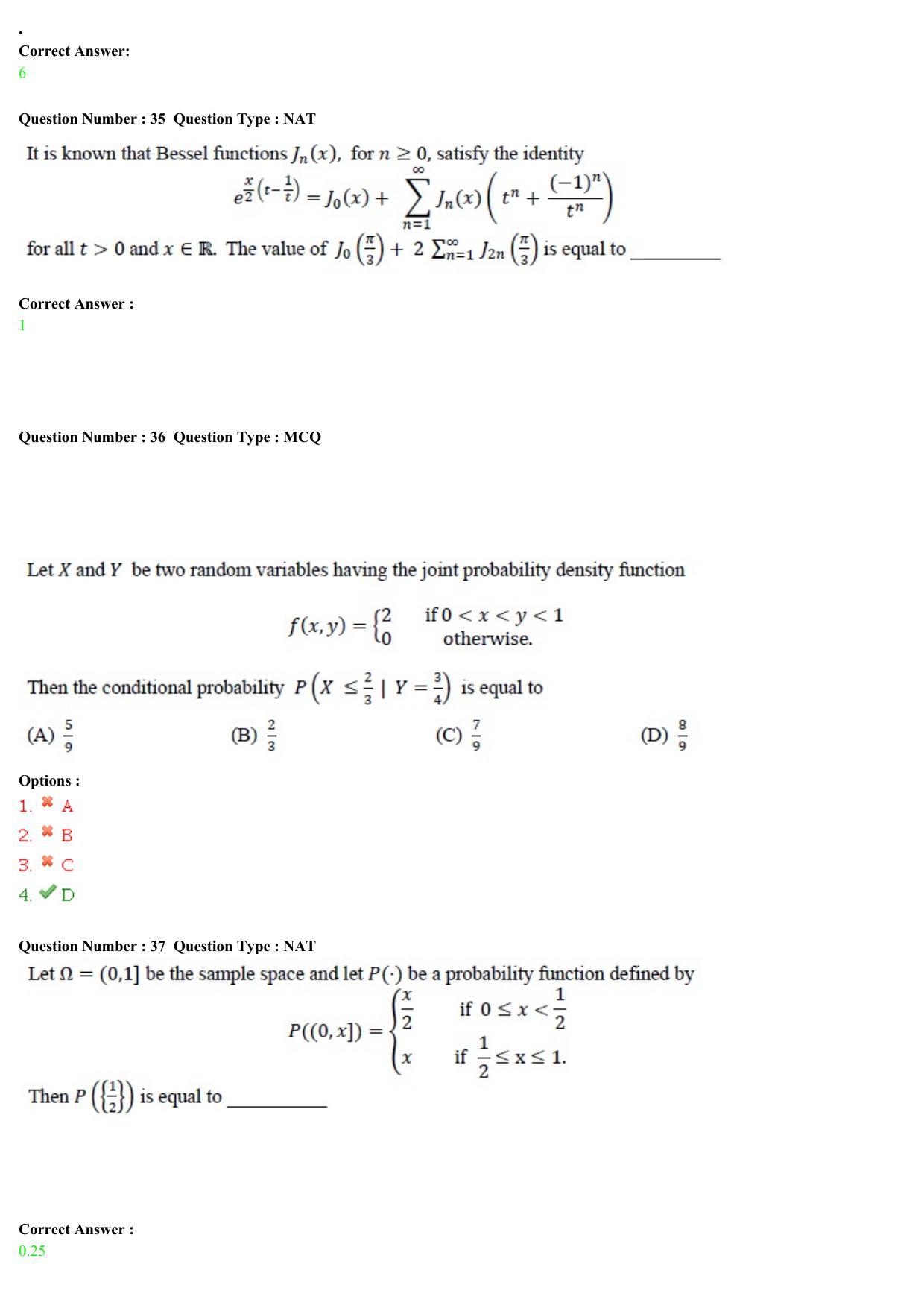 GATE 2015 Mathematics (MA) Question Paper with Answer Key - Page 11