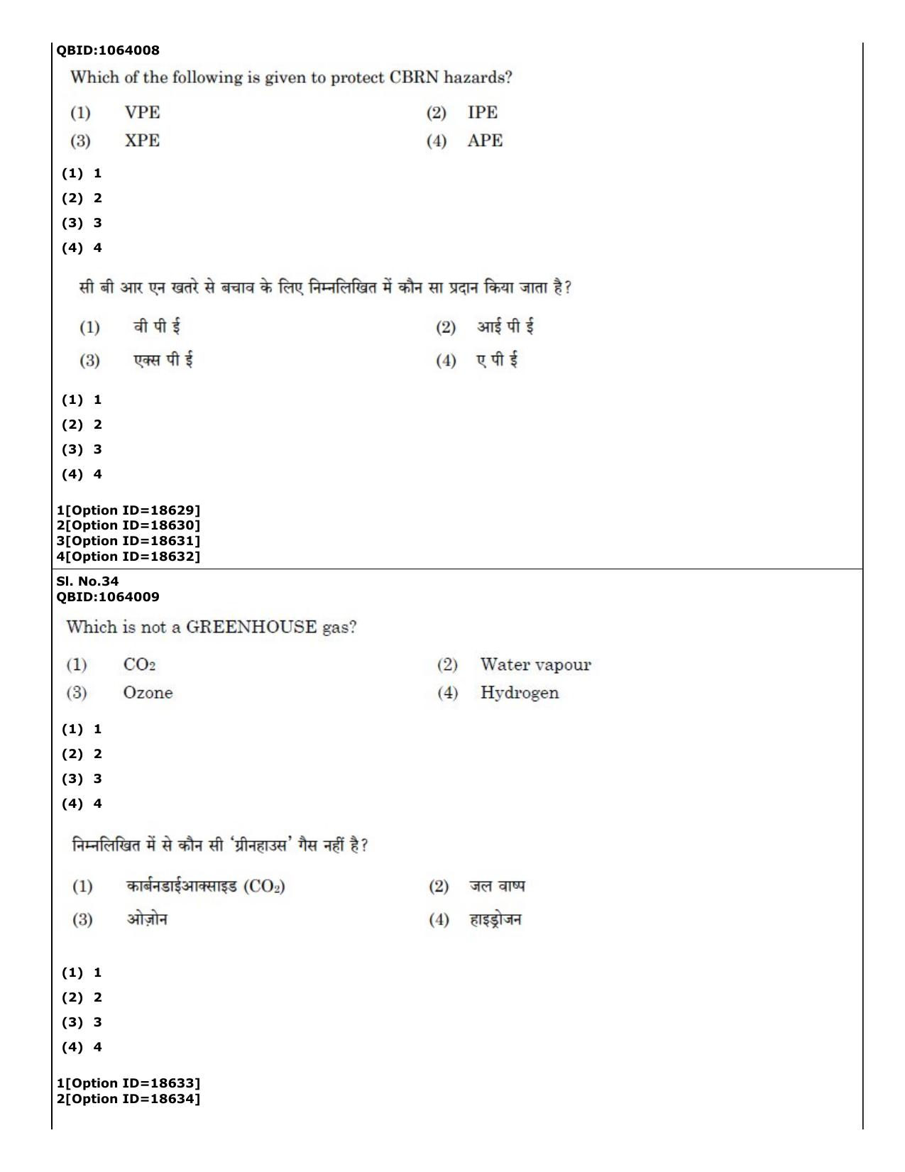 CUET (PG) 2022: PGQP-61 Disaster Studies (07-09-2022) Question Paper - Page 28