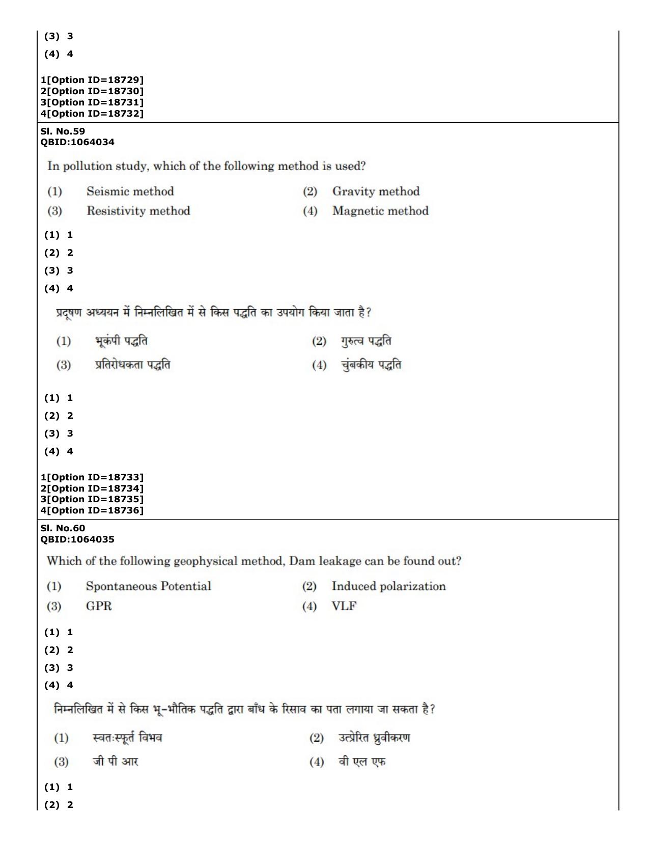 CUET (PG) 2022: PGQP-61 Disaster Studies (07-09-2022) Question Paper - Page 43