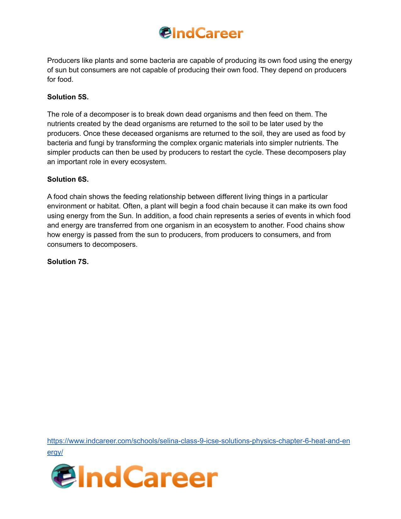 Selina Class 9 ICSE Solutions Physics : Chapter 6- Heat and Energy - Page 9