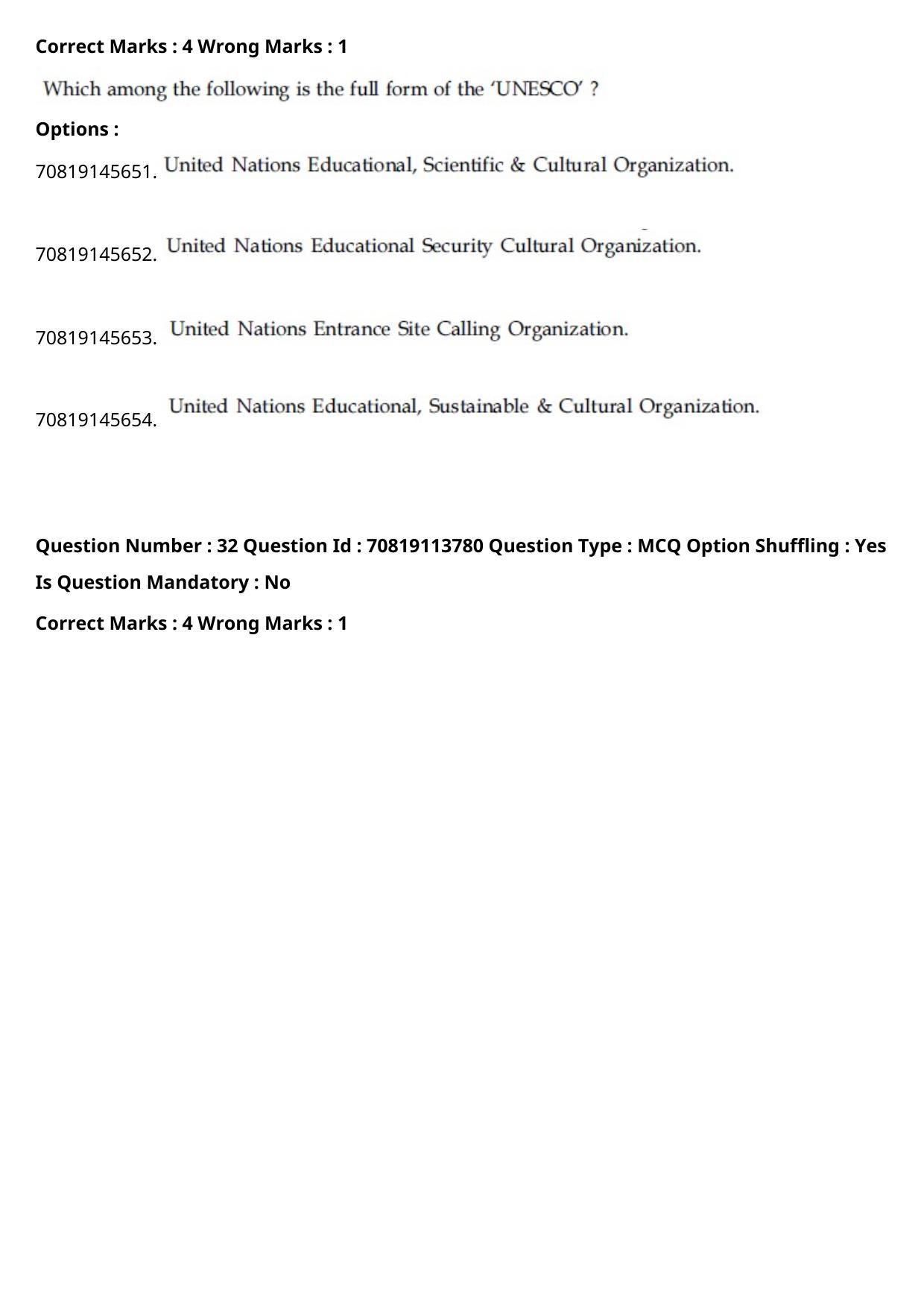 JEE Mains 2021: B Arch & B Planning English (Shift 2) 23-02-2021 Question Paper - Page 18