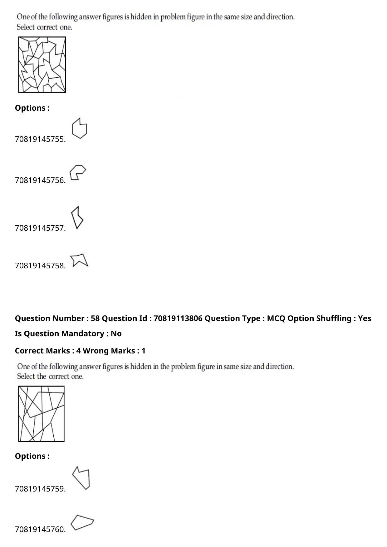 JEE Mains 2021: B Arch & B Planning English (Shift 2) 23-02-2021 Question Paper - Page 35