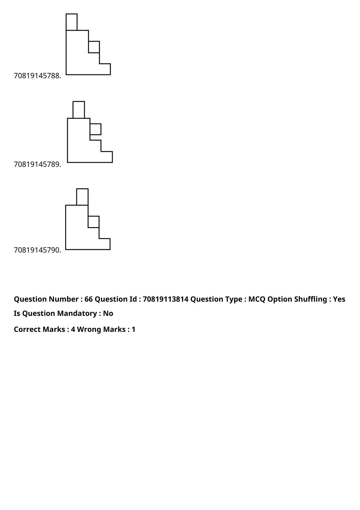JEE Mains 2021: B Arch & B Planning English (Shift 2) 23-02-2021 Question Paper - Page 43