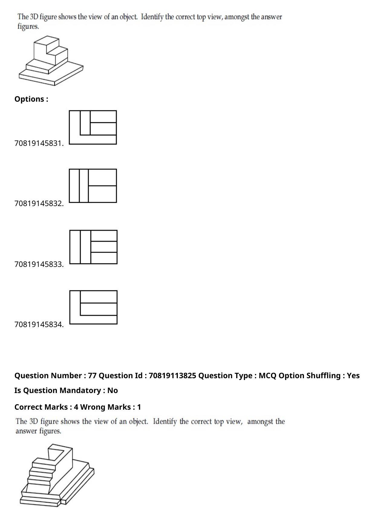 JEE Mains 2021: B Arch & B Planning English (Shift 2) 23-02-2021 Question Paper - Page 54