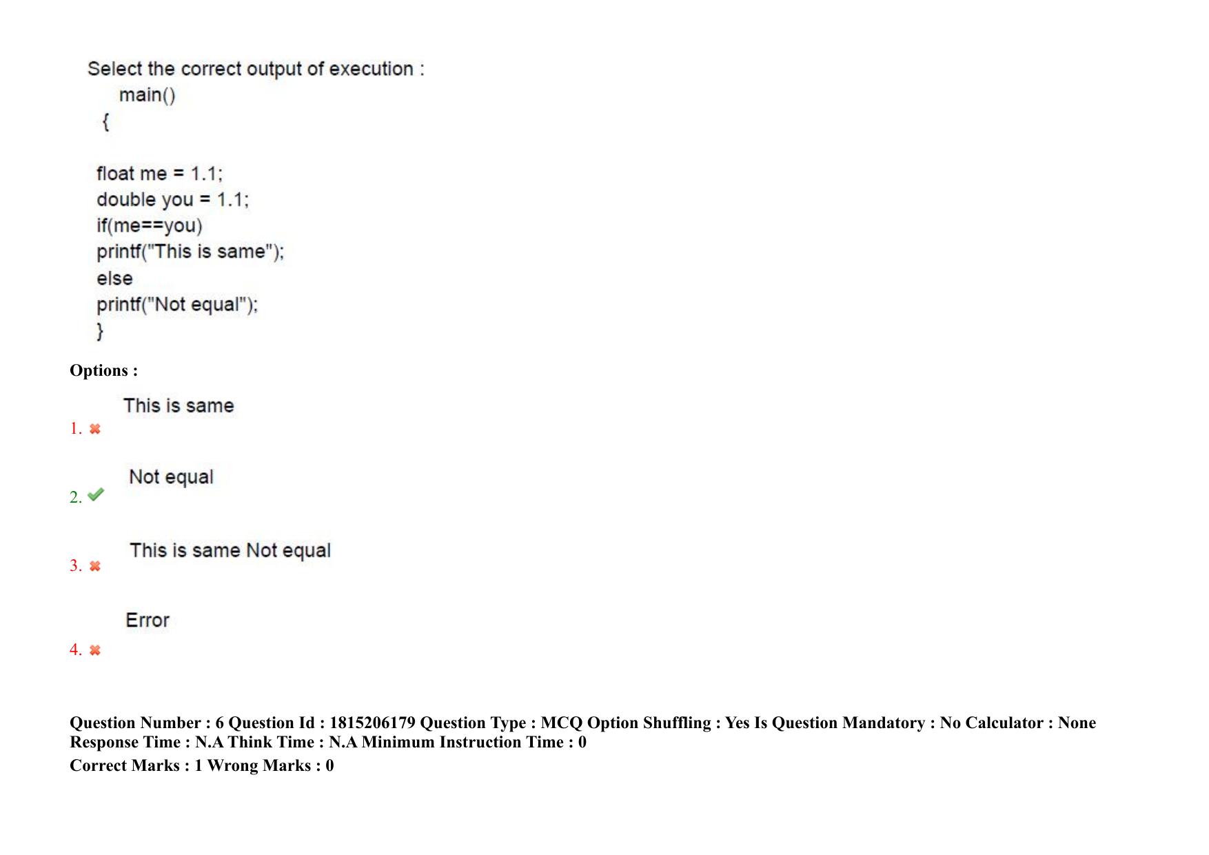 TS CPGET 2023 M Sc Computer Science (Shift 2) Question Paper with Answer Key - Page 7