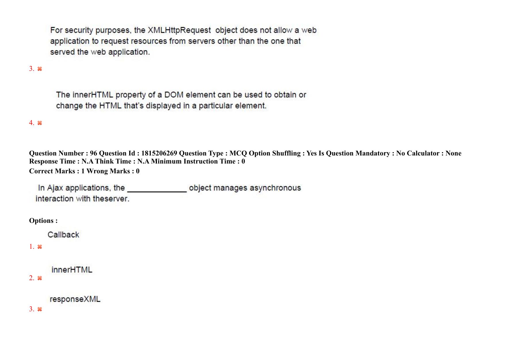 TS CPGET 2023 M Sc Computer Science (Shift 2) Question Paper with Answer Key - Page 85