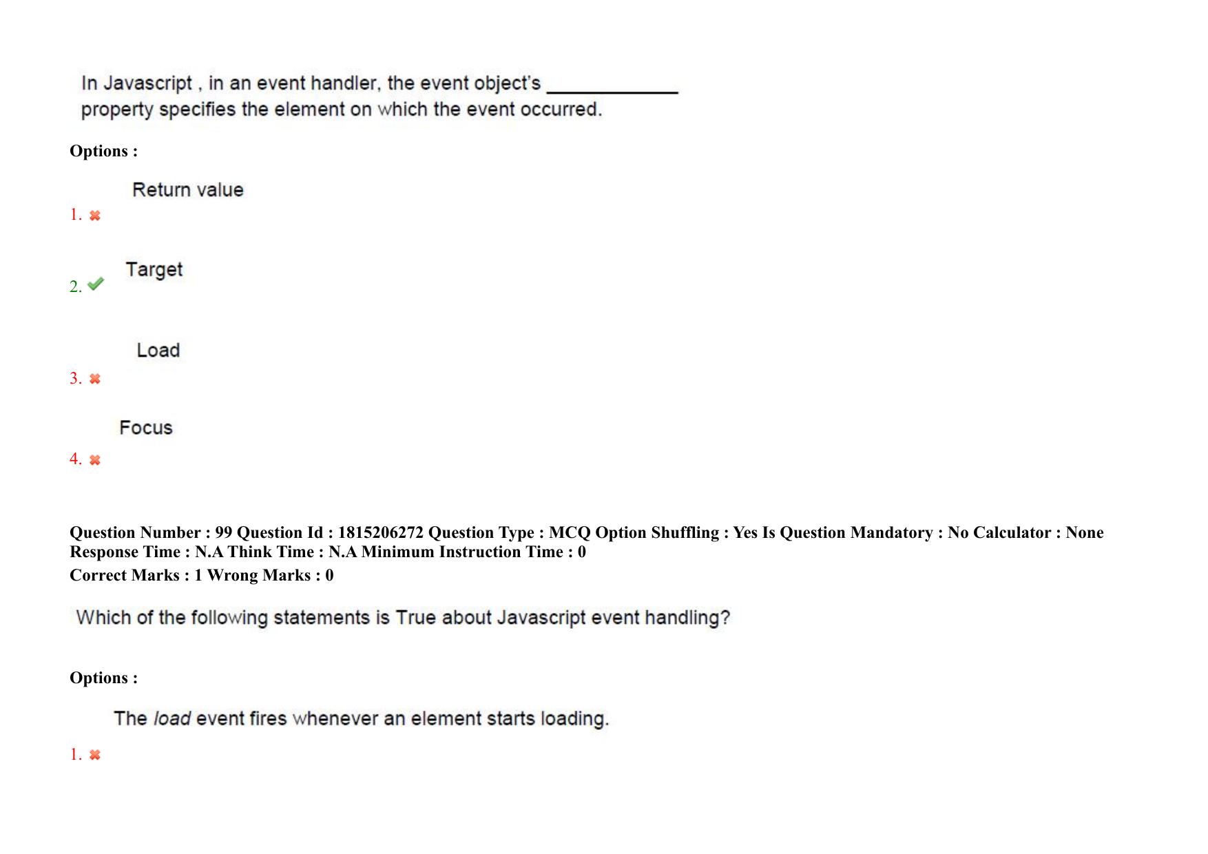 TS CPGET 2023 M Sc Computer Science (Shift 2) Question Paper with Answer Key - Page 87