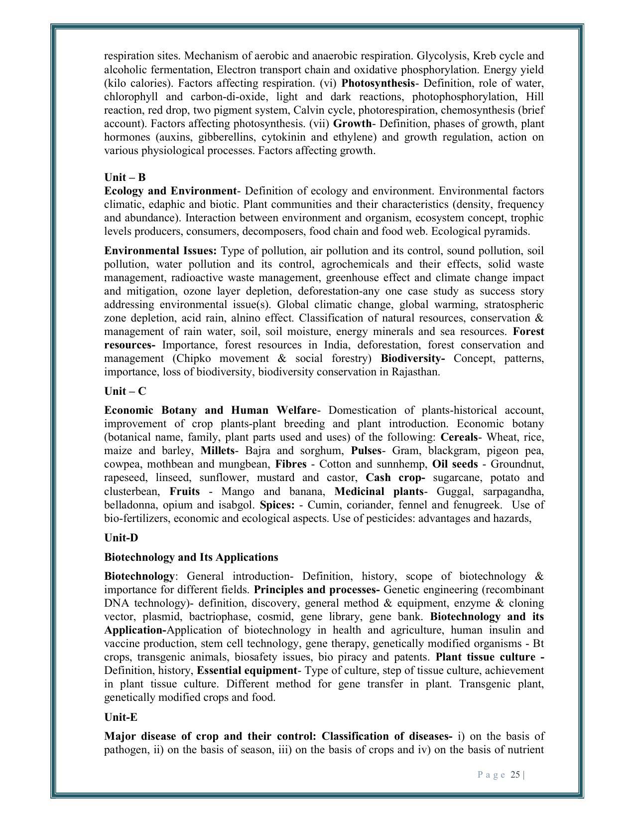 Rajasthan JET Exam Syllabus - Page 27