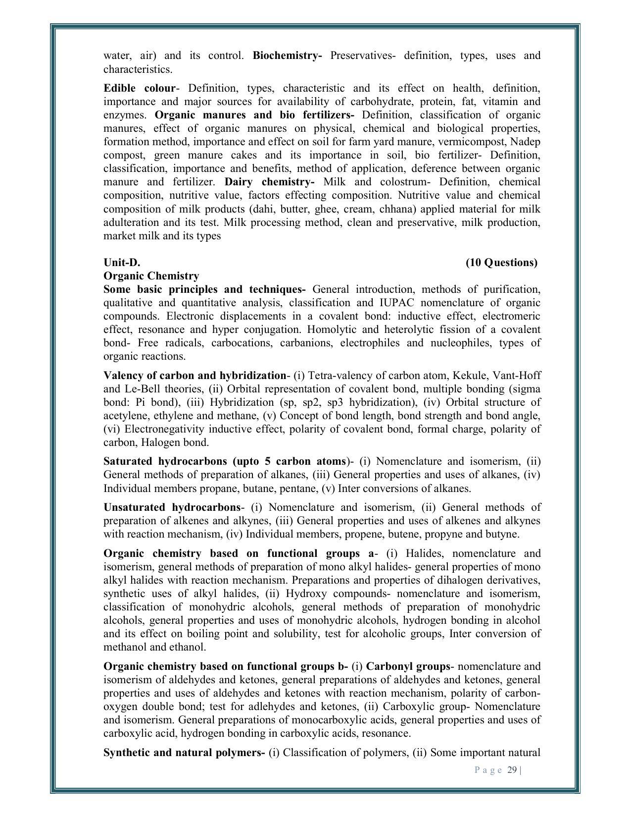 Rajasthan JET Exam Syllabus - Page 31