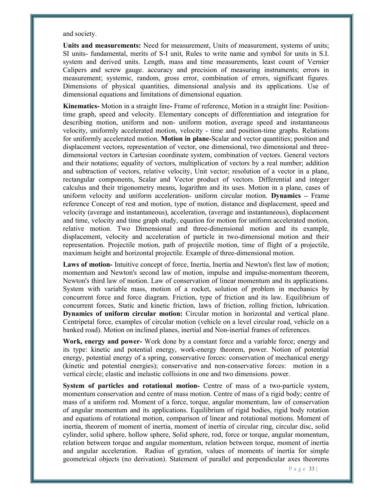 Rajasthan JET Exam Syllabus - Page 35