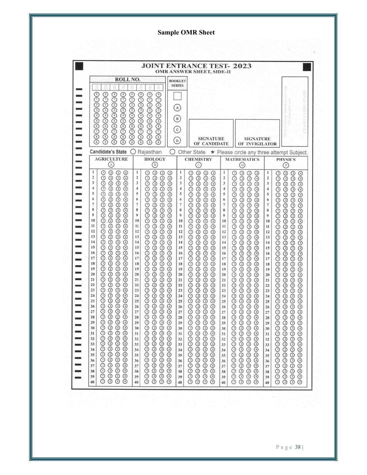 Rajasthan JET Exam Syllabus - Page 40