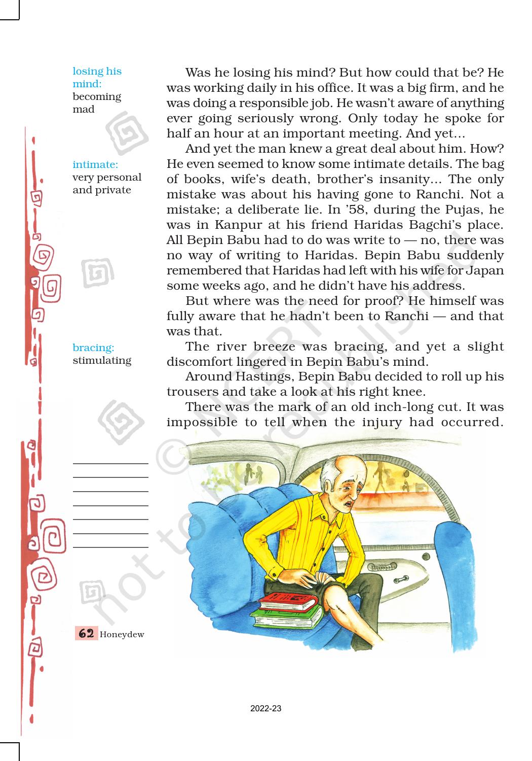 NCERT Book for Class 8 English Chapter 4 Bepin Choudhury’s Lapse of Memory - Page 4