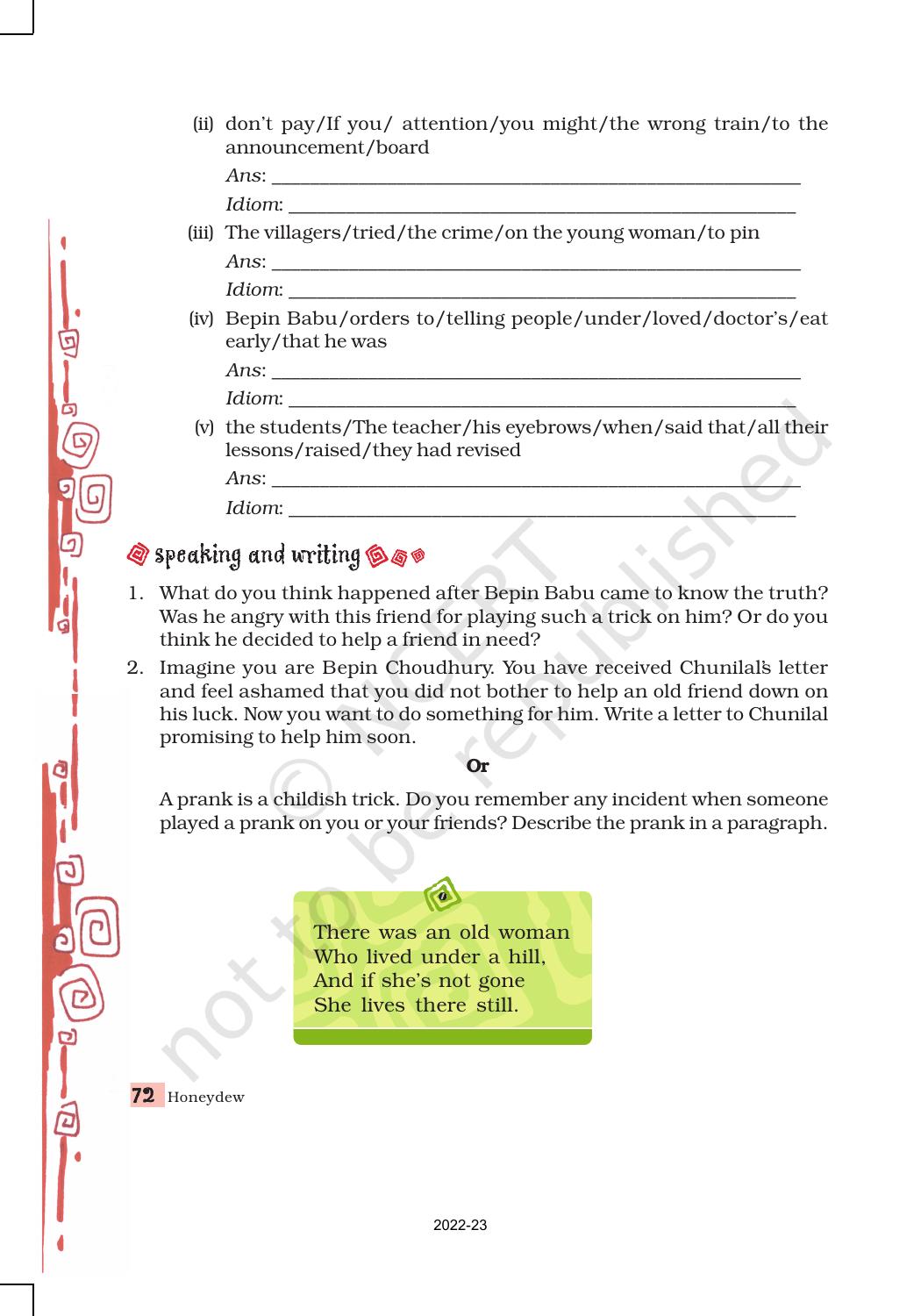 NCERT Book for Class 8 English Chapter 4 Bepin Choudhury’s Lapse of Memory - Page 14