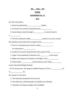 CBSE Worksheets for Class 8 Science Assignment 18