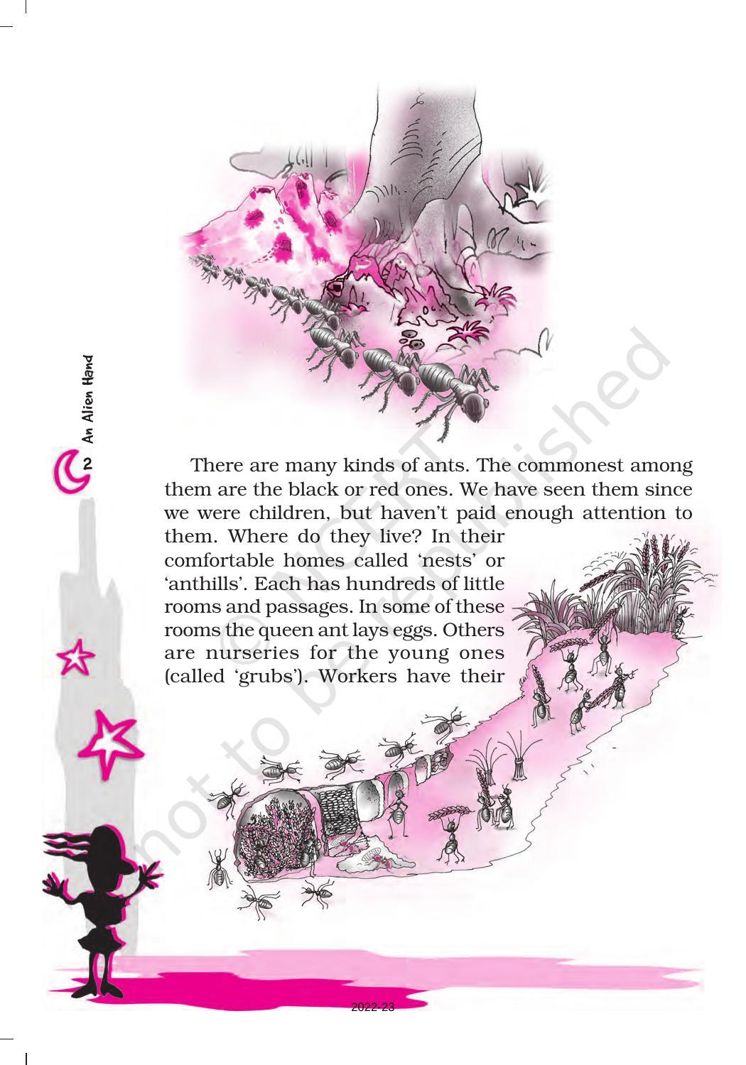 NCERT Book for Class 7 English (An Alien Hand): Chapter 1-The Tiny Teacher - Page 2